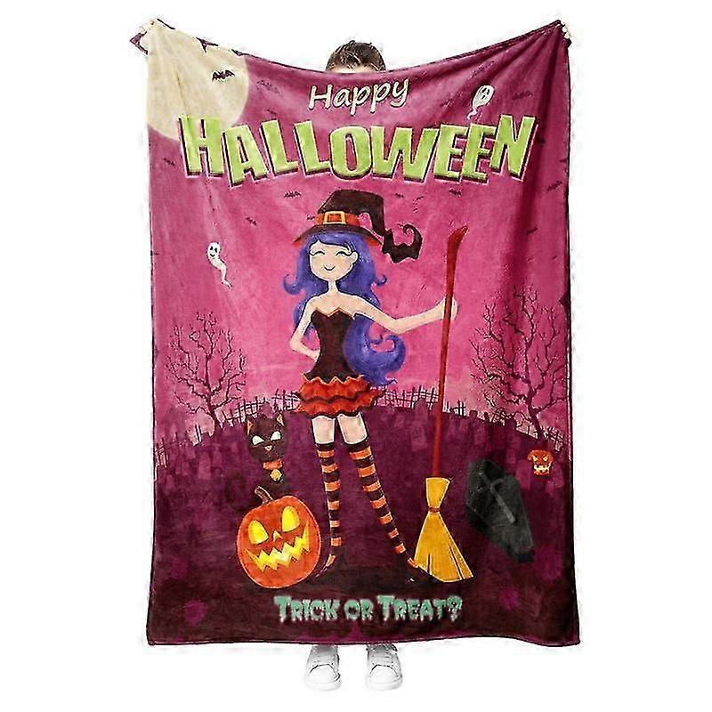Halloween Throw Blankets Halloween Throw Blanket Soft Halloween Throw Flannel Fuzzy Blankets For Reading Studying Napping And