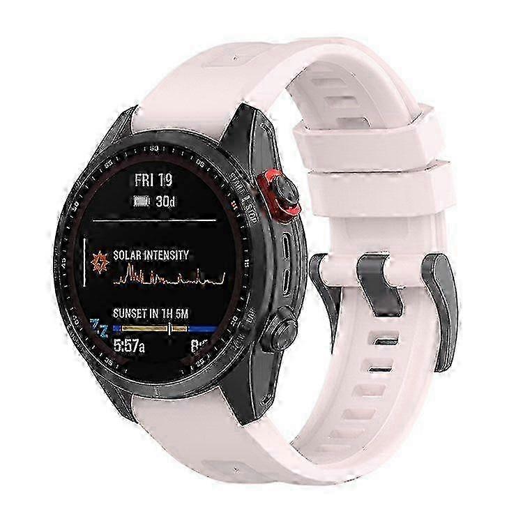 For Garmin Fenix 7X/ 7X Solar/ Tactic 7 Strap 26mm Silicone Watch Band Quick Release