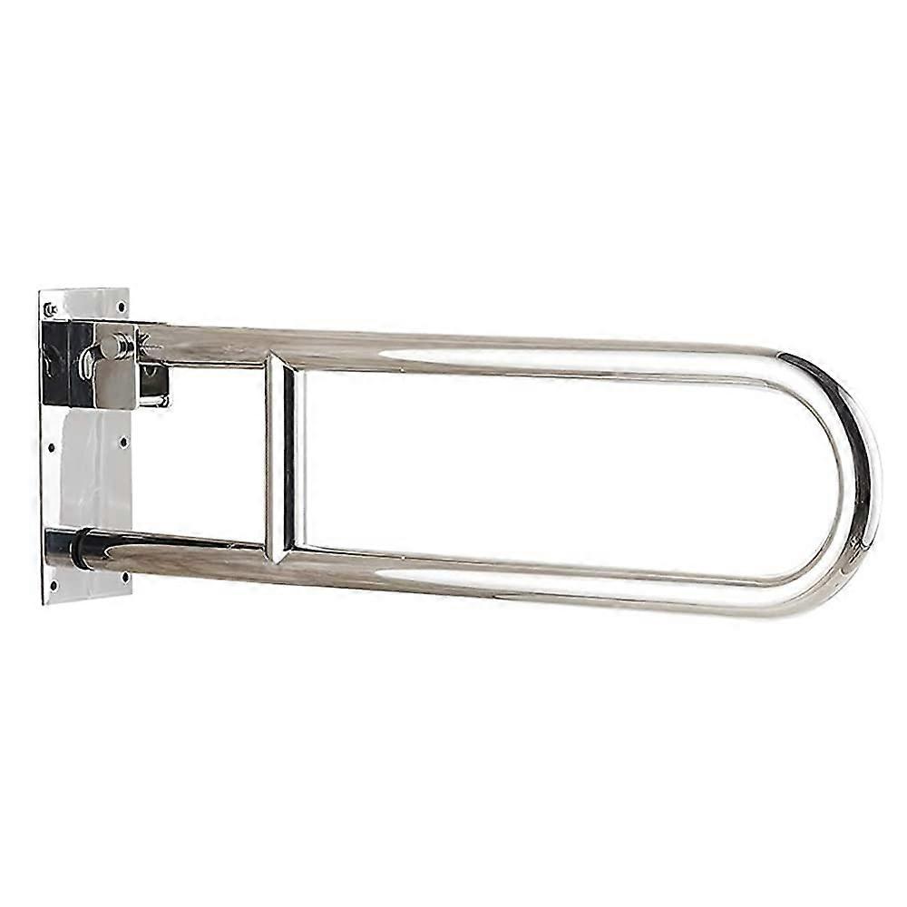 Handrails Grab Bar Folding Polished Bathroom Safety Rail for Toilet Elderly Disabled Shower Support