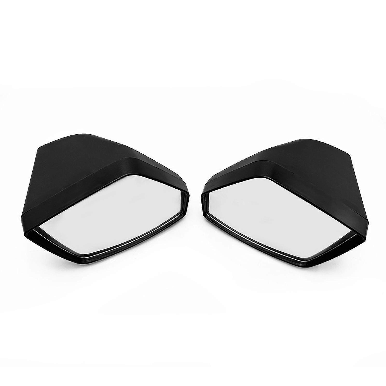 Enhanced Visibility Mirror Vibration Dampening System Wide Angle Optics Rustproof Aluminum Base Aquatic Safety Gear 2pcs Multicolor