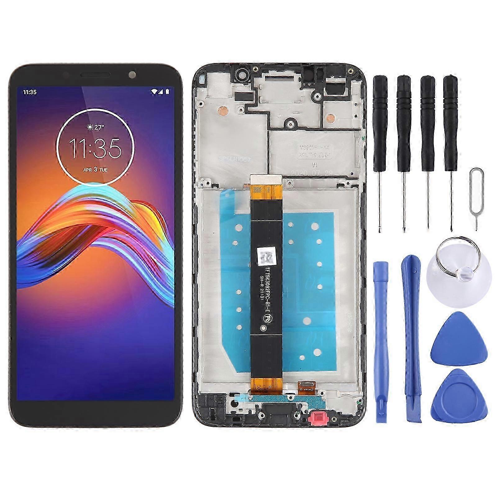 COMPATIBLE LCD Screen For Motorola Moto E6 Play Digitizer Full Assembly With Frame