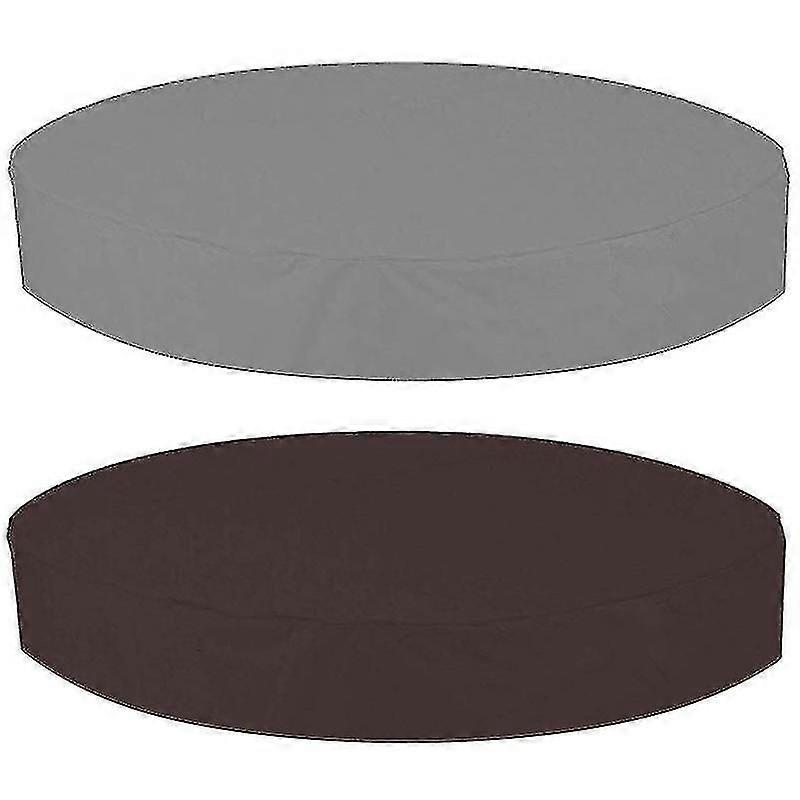 Lanhu في الهواء الطلق جولة حوض استحمام ساخن غطاء للماء سبا حوض استحمام ساخن يغطي غطاء الغبار