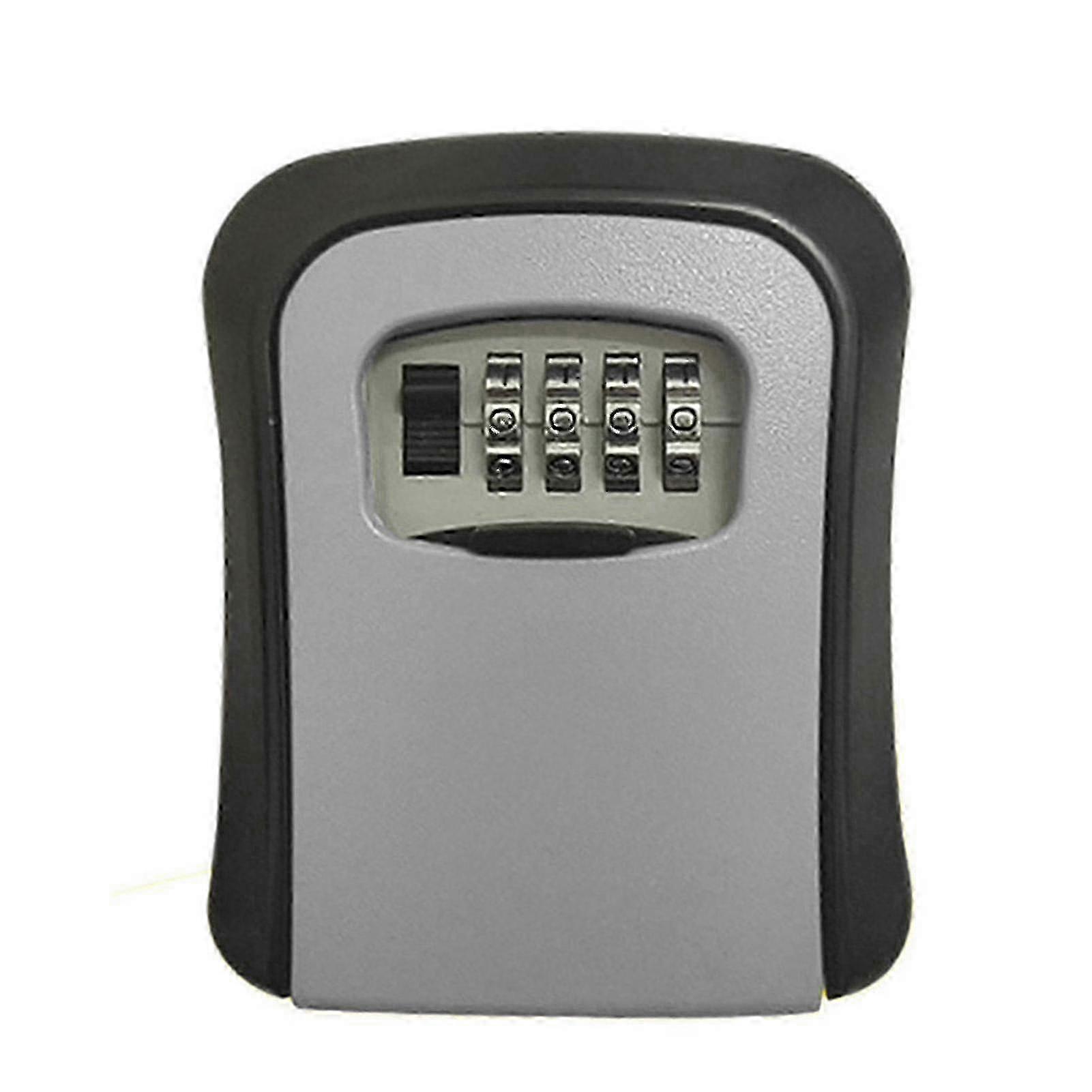 Security Storage Combination Lock Box for Outdoor Garage with Wall Mounting