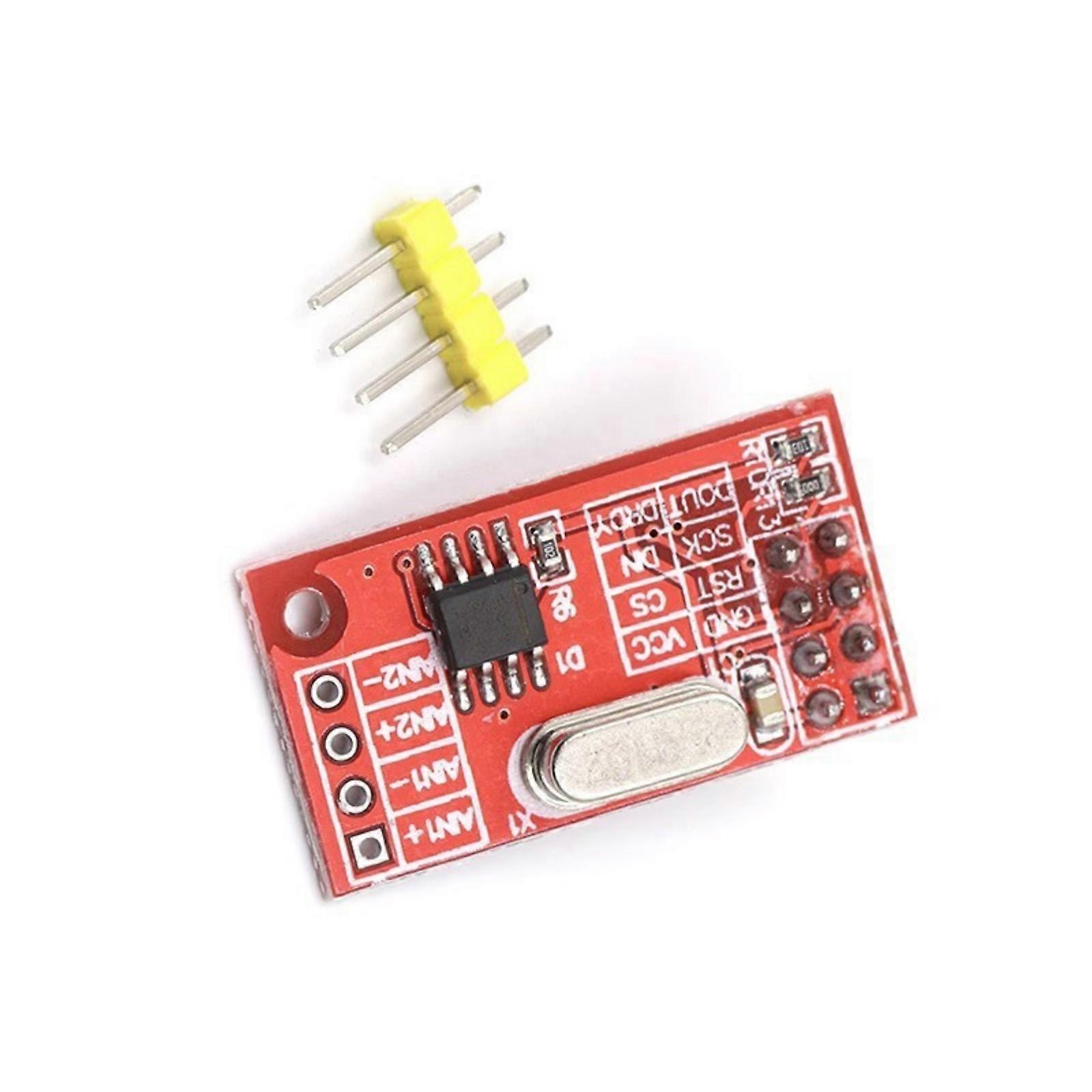 Industrial 16 Bit ADC Conversion Module Two Input Channel SPI Communication Low Noise Acquisition Module Multicolor