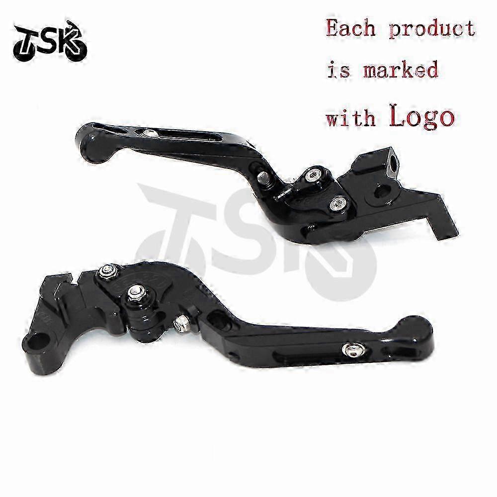 Logo(ZX-9R) Green+Titanium CNC New Adjustable Motorcycle Brake Clutch Levers For Kawasaki ZX9R ZX-9R 1998 1999