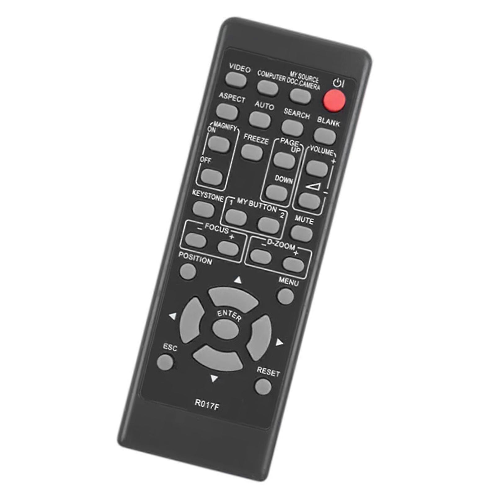 Remote Control Full Functionality Reature Sensitive Button Compatible for CPAW312WN CPD27WN CPD32WN Projector Black Multicolor