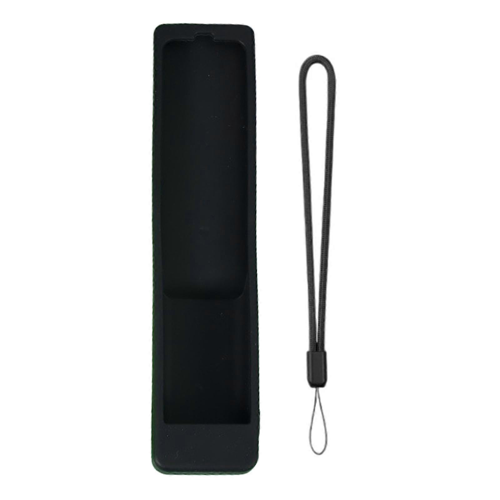 Silicone Remote Control Case AntiScratch Protections Customs Fit Design Detachable Strap for GB422WJSA Convenient Carry  Black