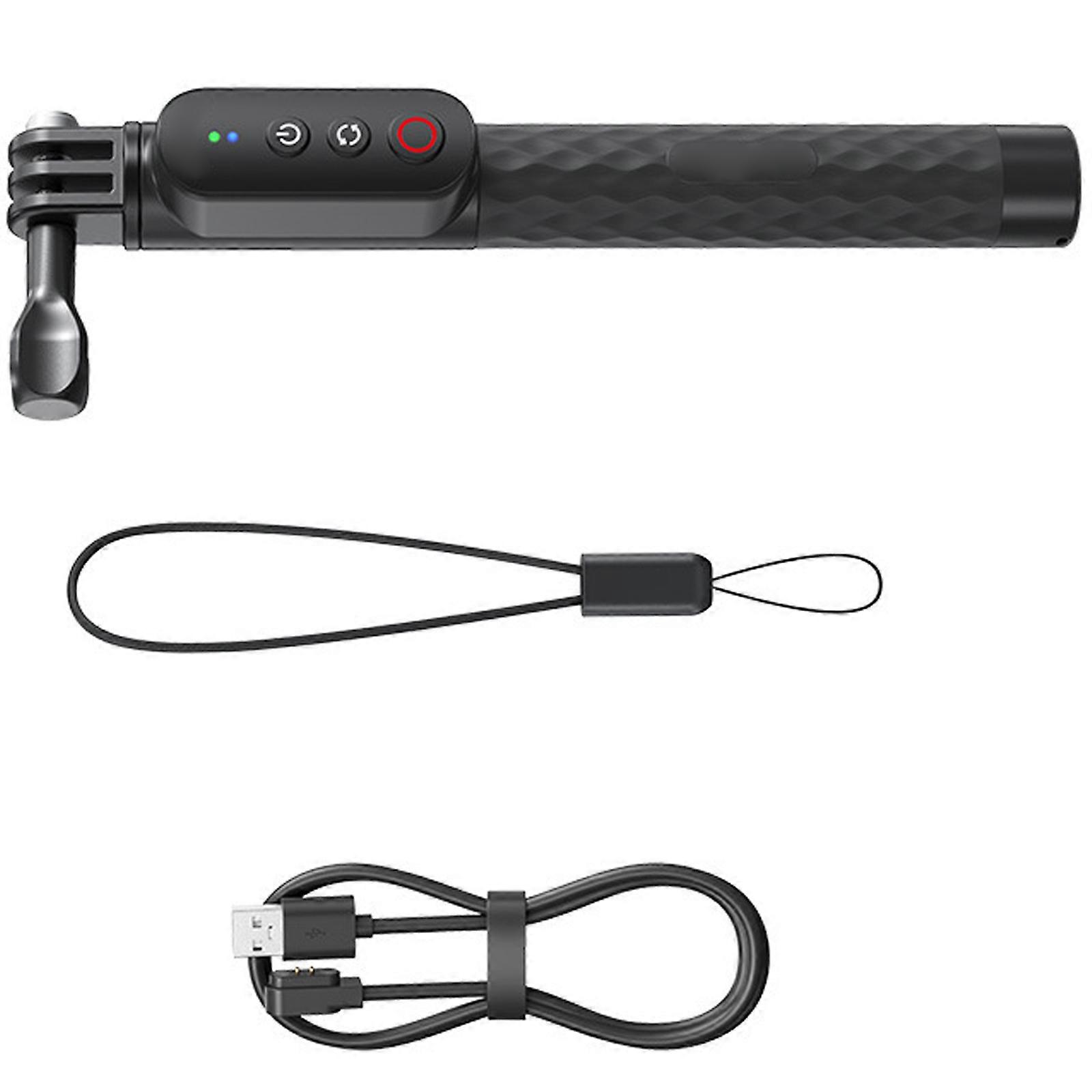 Collapsible Camera Rod 3 Claw Mount Selfie Stick Wireless Remote Controller For Vlog And Wide Angle Photography Multicolor