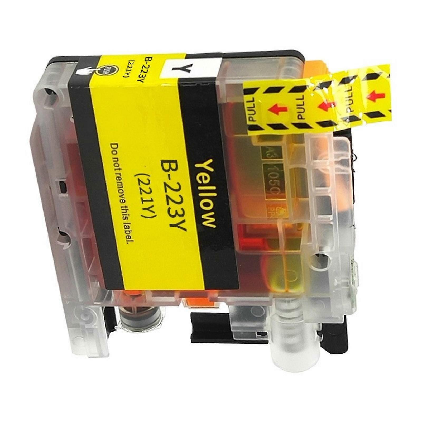 High Efficiency Printer Ink For LC223 LC221 DCP-J152W J4620DW Models Extended Page Count Low Cost Per Page  yellow