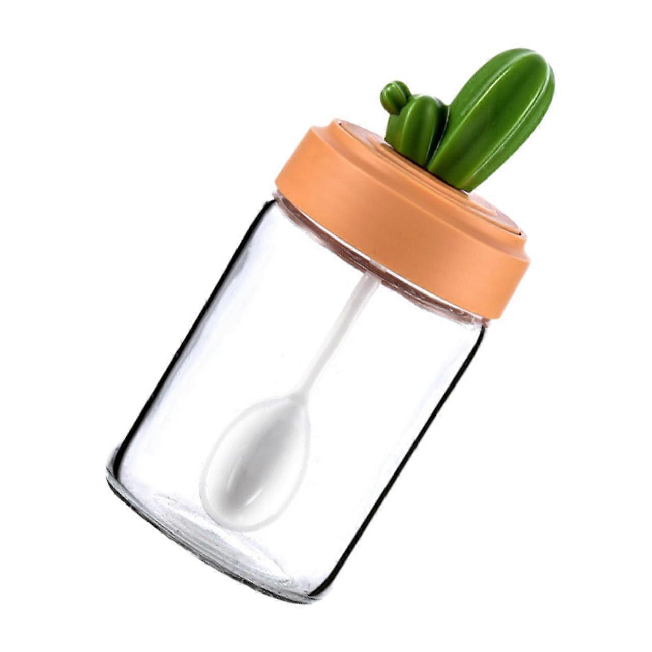 Spice Jars with Lids Seasoning Containers Set for Kitchen Condiment Storage Random Style