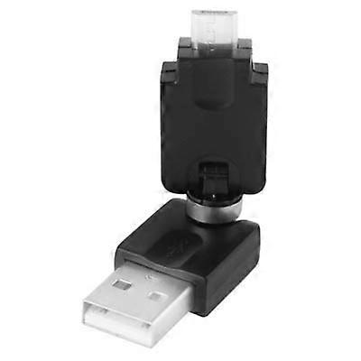 USB 2.0 AM to Micro USB 360 Degree Swivel Adapter