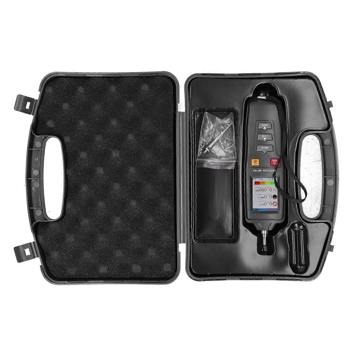 WT63B Portable Vibration Meter Tester Color LCD Digital Vibration Analyzer Testing Equipment