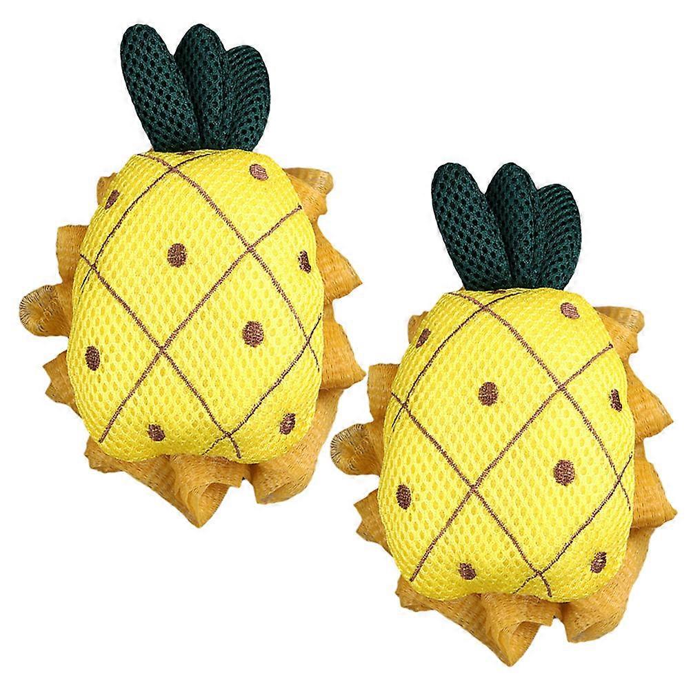 Cactus Shape Bath Loofah Sponge for Exfoliating 2Pcs Shower Pouf