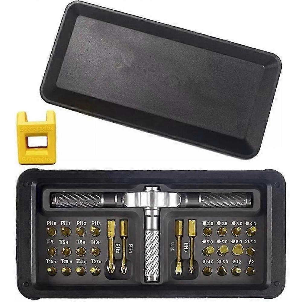 Precious Attach Screwdriver - 30 IN1 Magnetic Ratchet Screwdriver Set