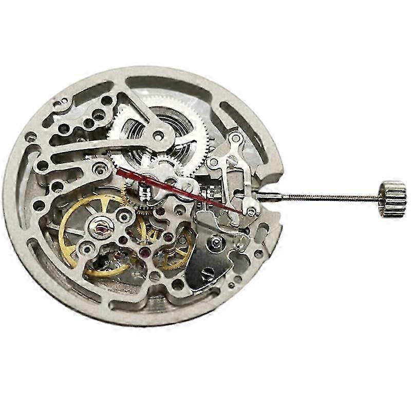 Hollow Mechanical Automatic Skeleton Watch Movement compatible with TY2809 Watch