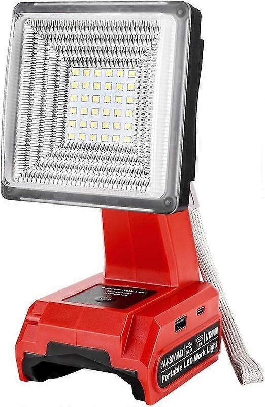 Floodlight Cordless LED Work Light for Craftsman V20 Battery LED Floodlight USB