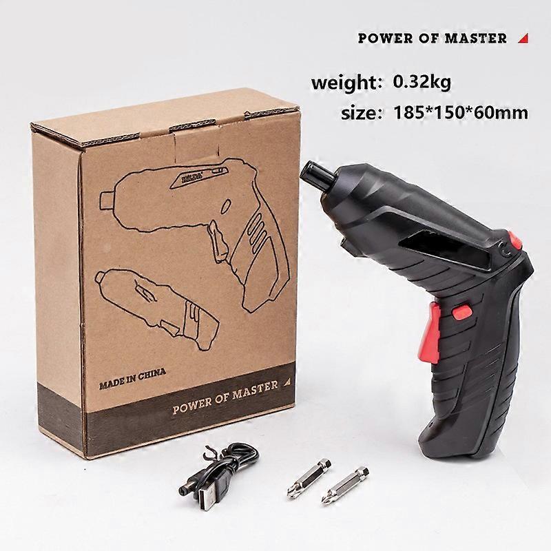 Rechargeable Electric Screwdriver Set with High Torque Power and Ergonomic Grip