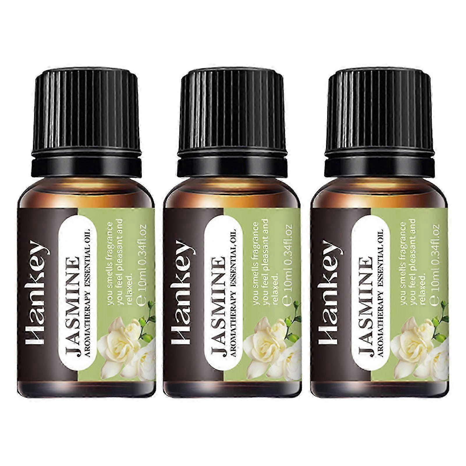 e 3Pcs 10ml Water-Soluble Aromatherapy Oil Set High-Concentration Essential Oil for Humidifiers Diffusers