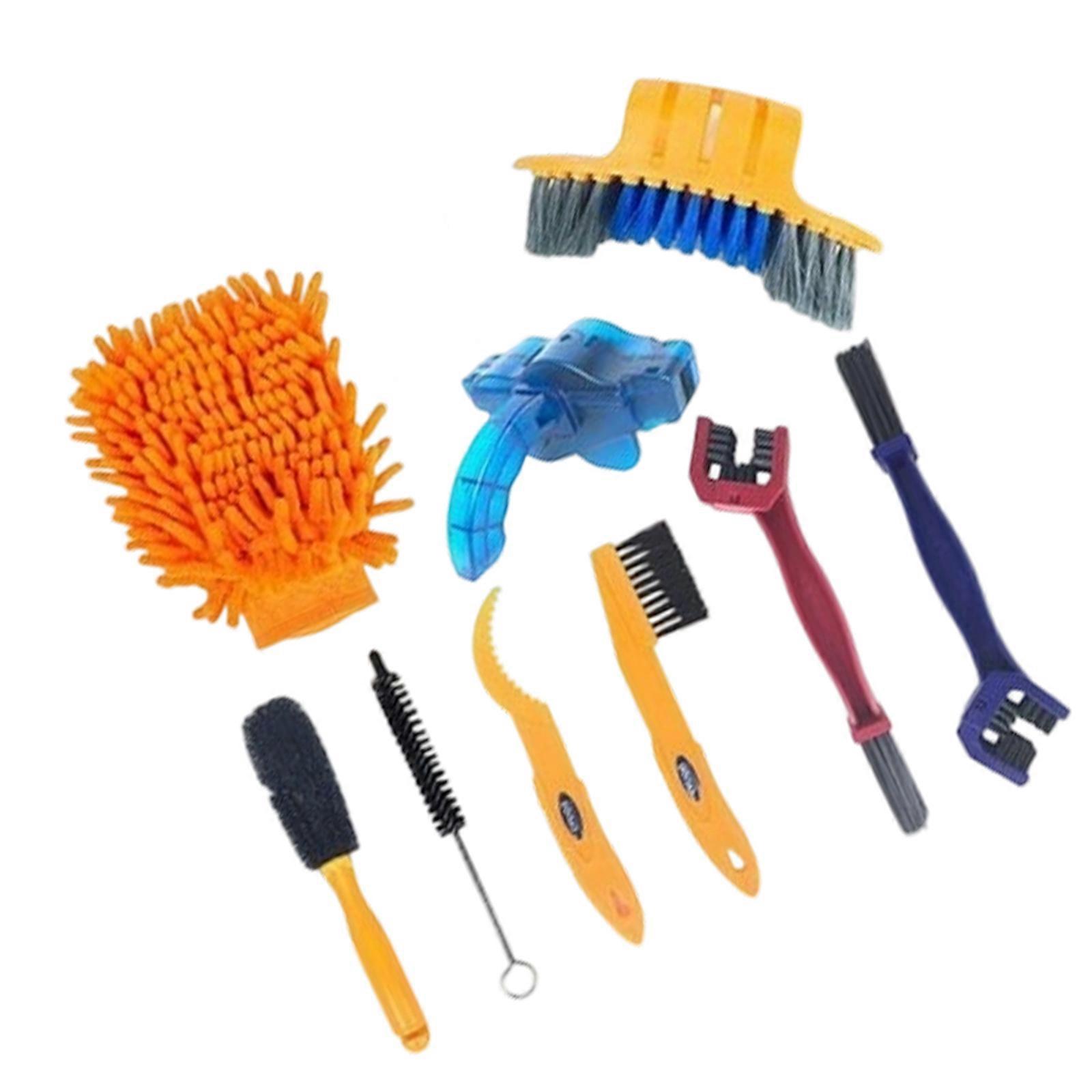 Portables Bicycles Chain Cleaner Cycling Chain Cleaner Maintenances Tool for Quick and Easy Use Multicolor