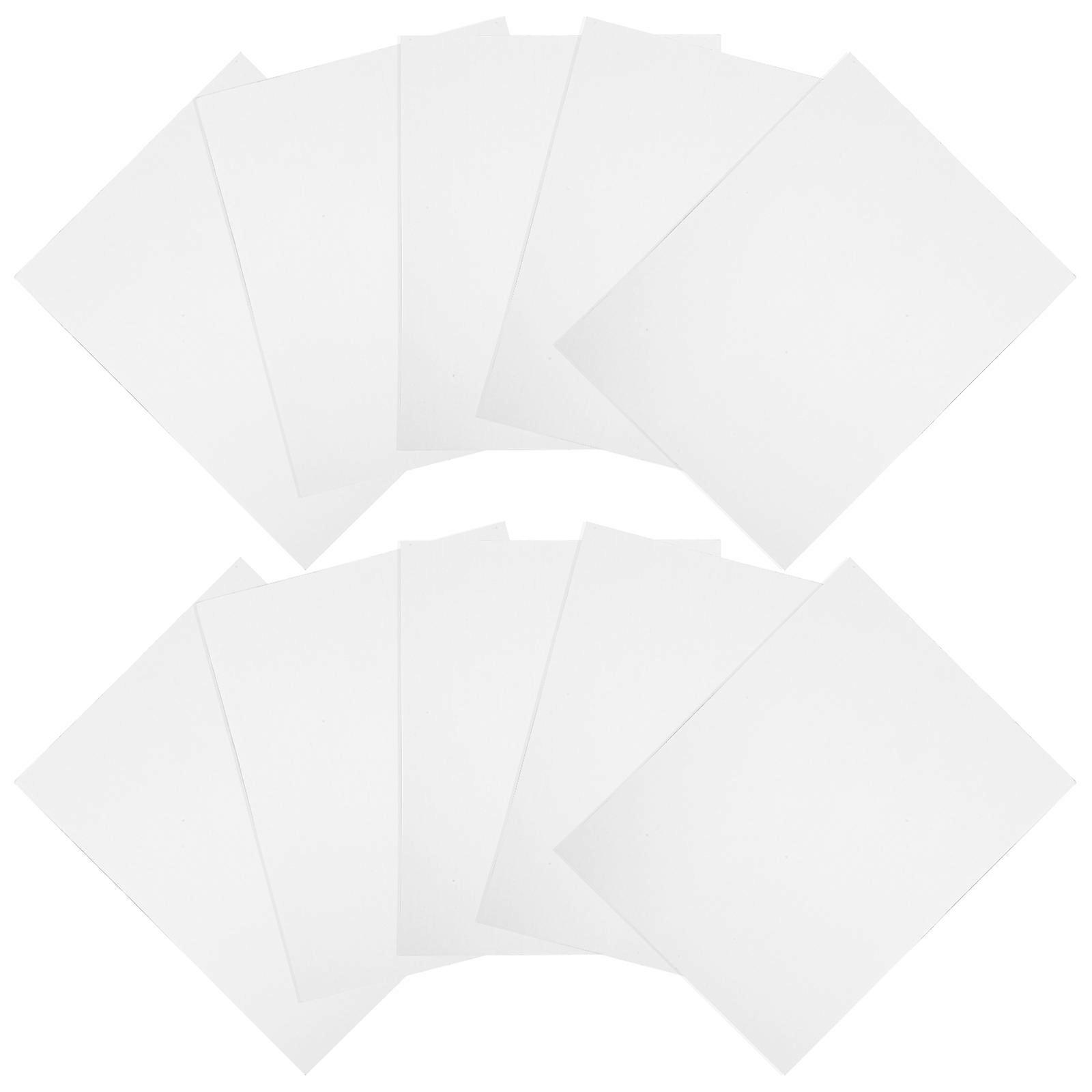 Large Foam Board Blank for Decoration Multi-Function DIY 10Pcs