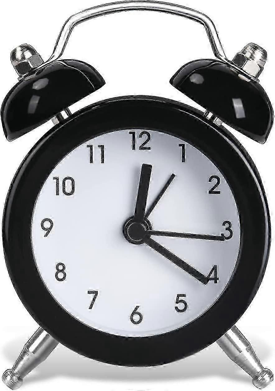 منبه صغير ، ساعات بجانب السرير تعمل بالبطارية غير موقوتة ساعات الجدول ، غرفة نوم المنبه الرجعية بسيطة بصوت عال المنبهات خمر