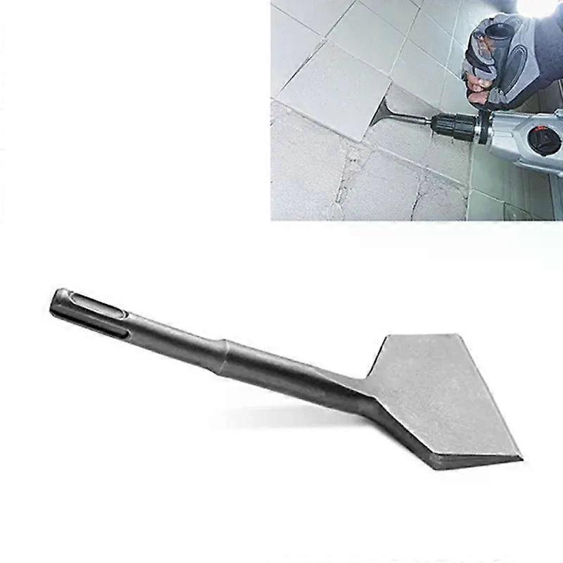 PLUS Shank 3 In Wide Electric Hammer Chisel Angled Heavy Duty Bent Tile Chisel