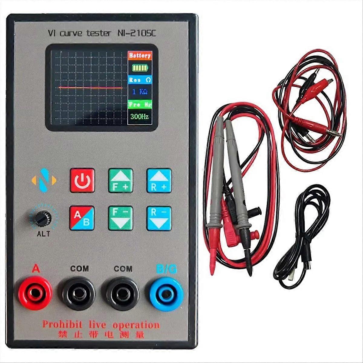 Portable VI Curve Tester Dual-Channel VI Curve Tester 18 Gear Frequency Adjustable Circuit Board