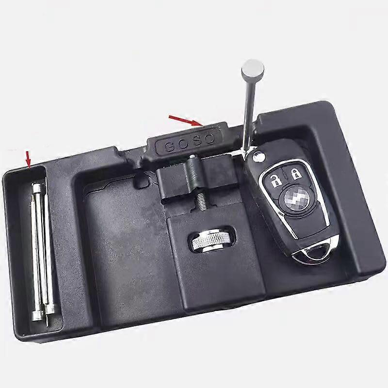 Car Key Pin Removal Tool for Flip Key Blade Replacement, Durable Metal with Precision Alignment