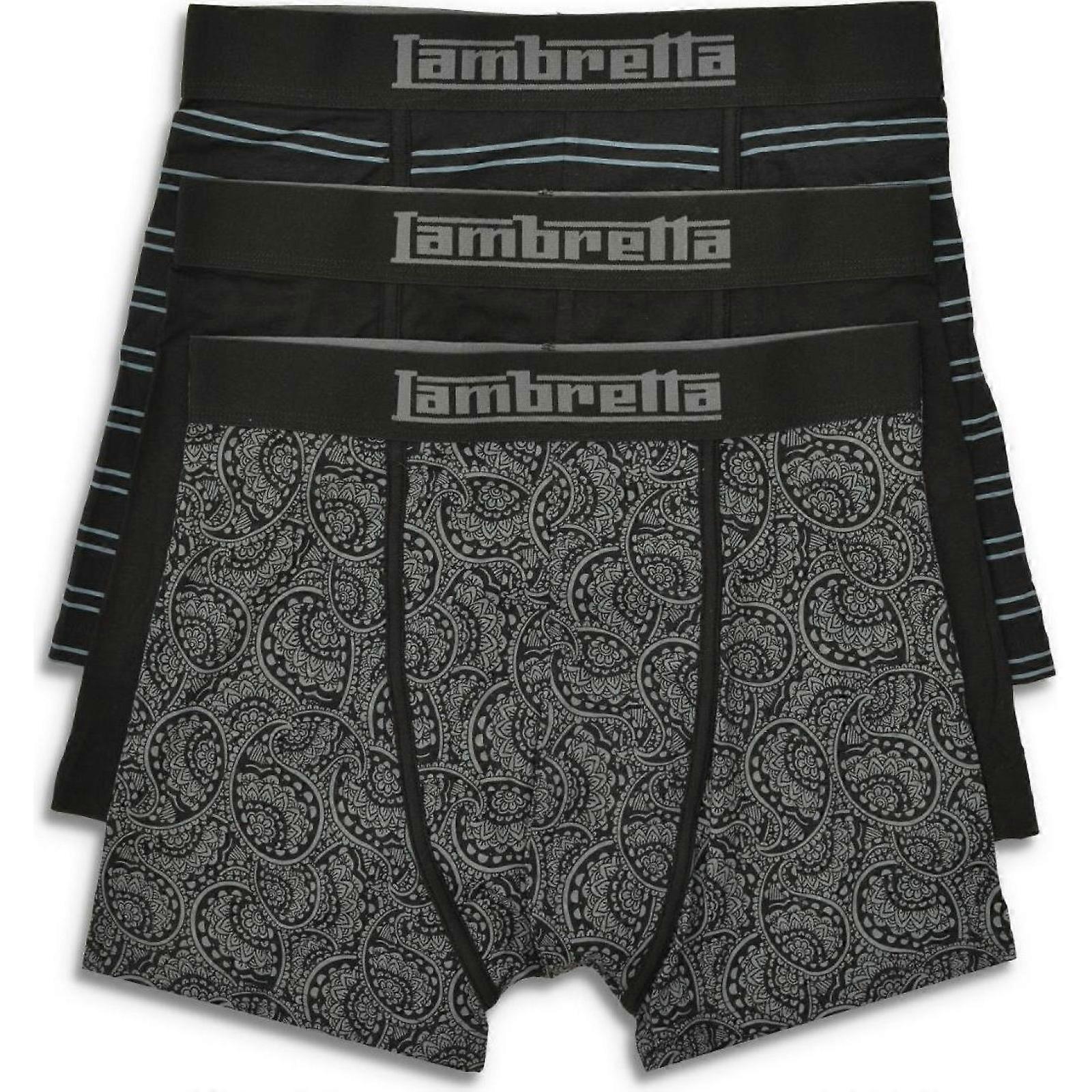 Lambretta Mens 3 Pack Boxer