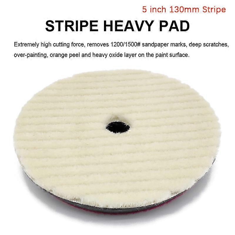 High Quality Professional Soft Wool Car Polishing Pad Automotive Buffing Pad For Scratch Removing
