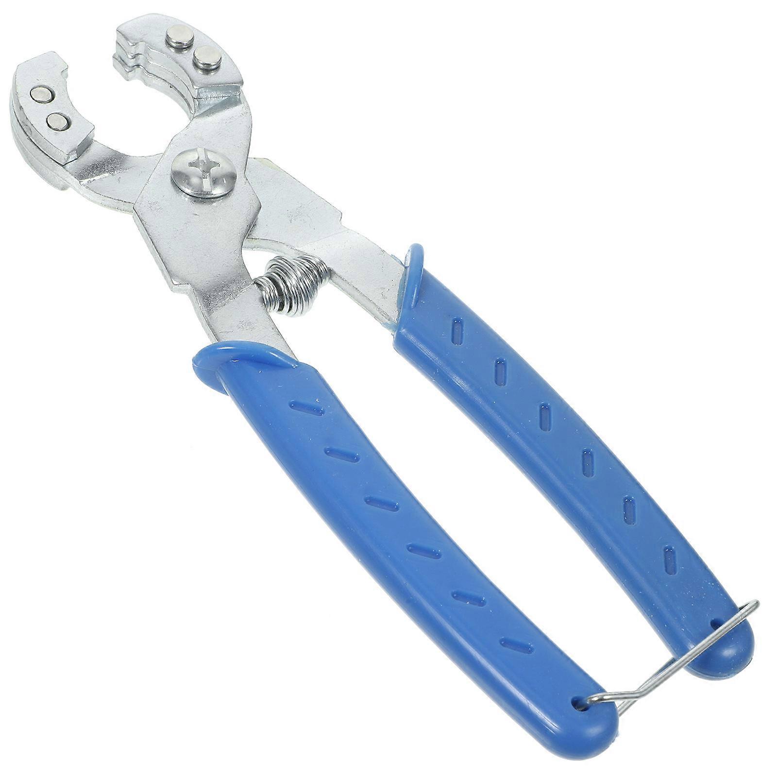 Wire Cage Buckle Snap Pliers Poultry Cage Fasten Tool 2Pcs