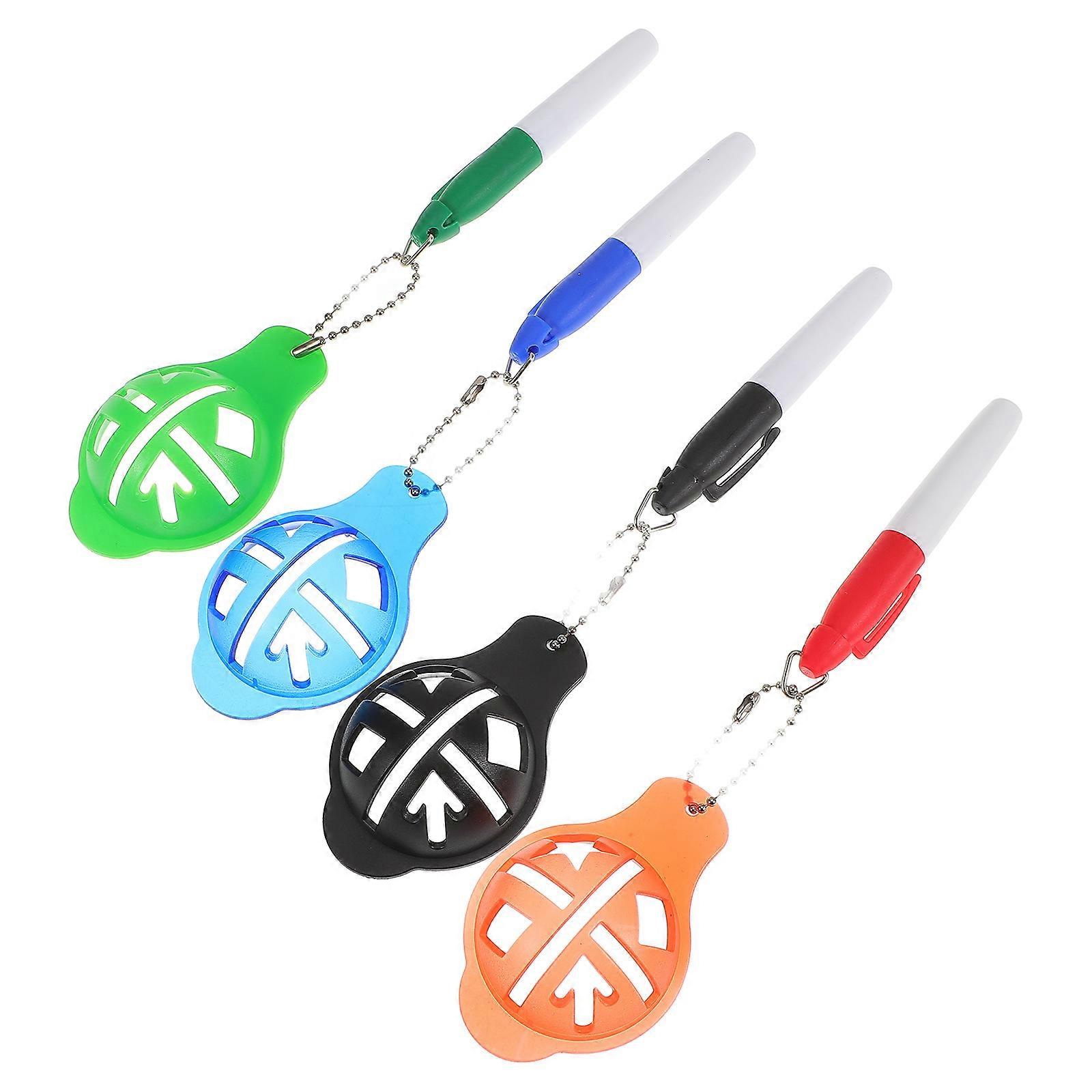 Golf Ball Marker Alignment Drawing Liner Tool for 4Pcs Golf Ball Stencil Marker