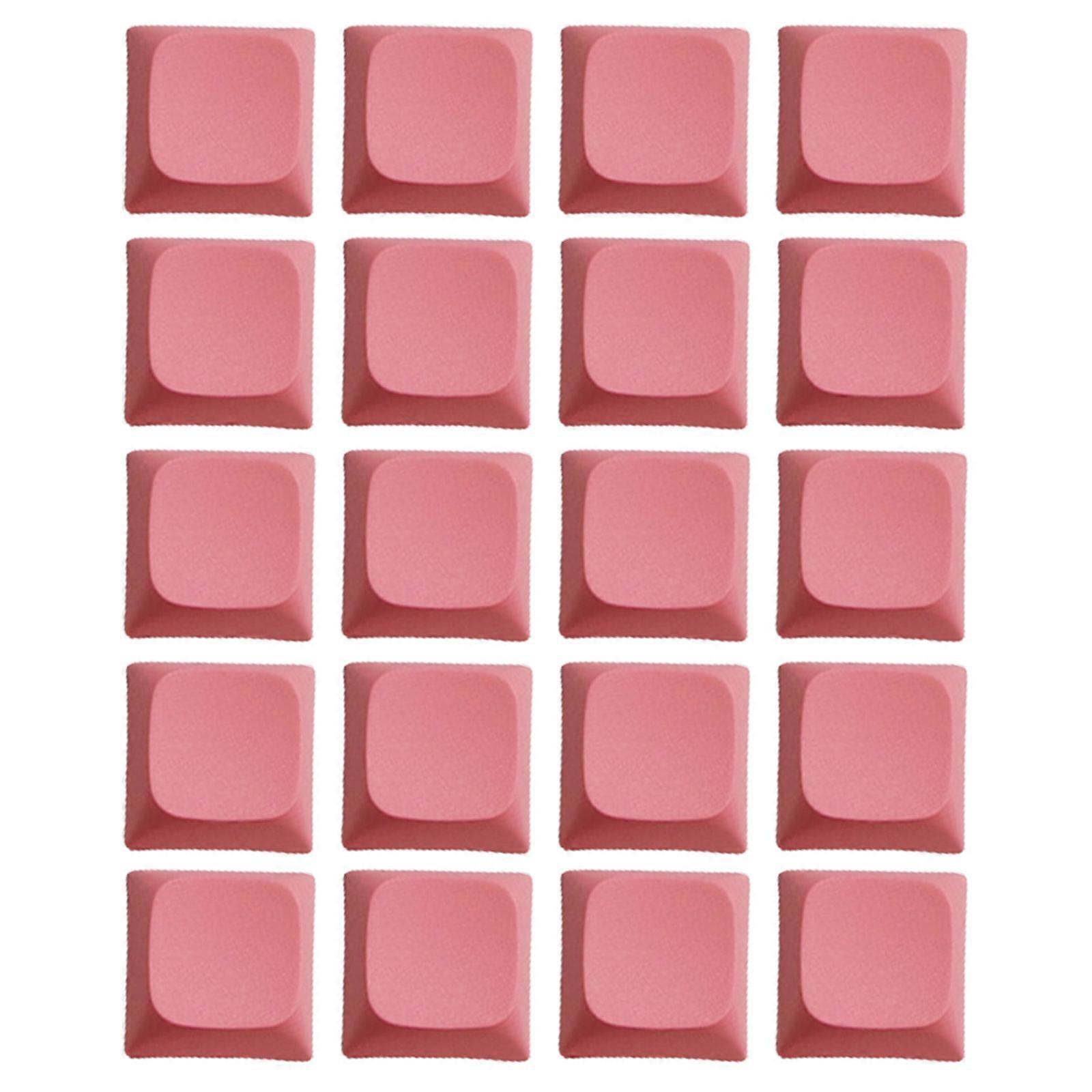 20PCS Color PBT Keycaps For Mechanical Keyboards Blank 1U Customizable Keys Keycaps With Comfort Touch  Peach