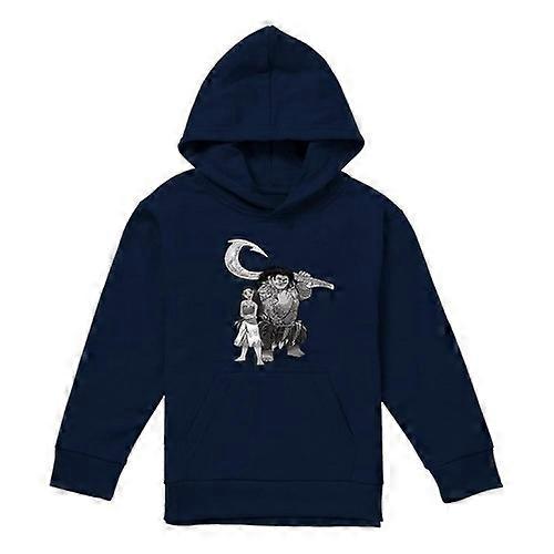 Moana Childrens/Kids Maui Sketch Hoodie