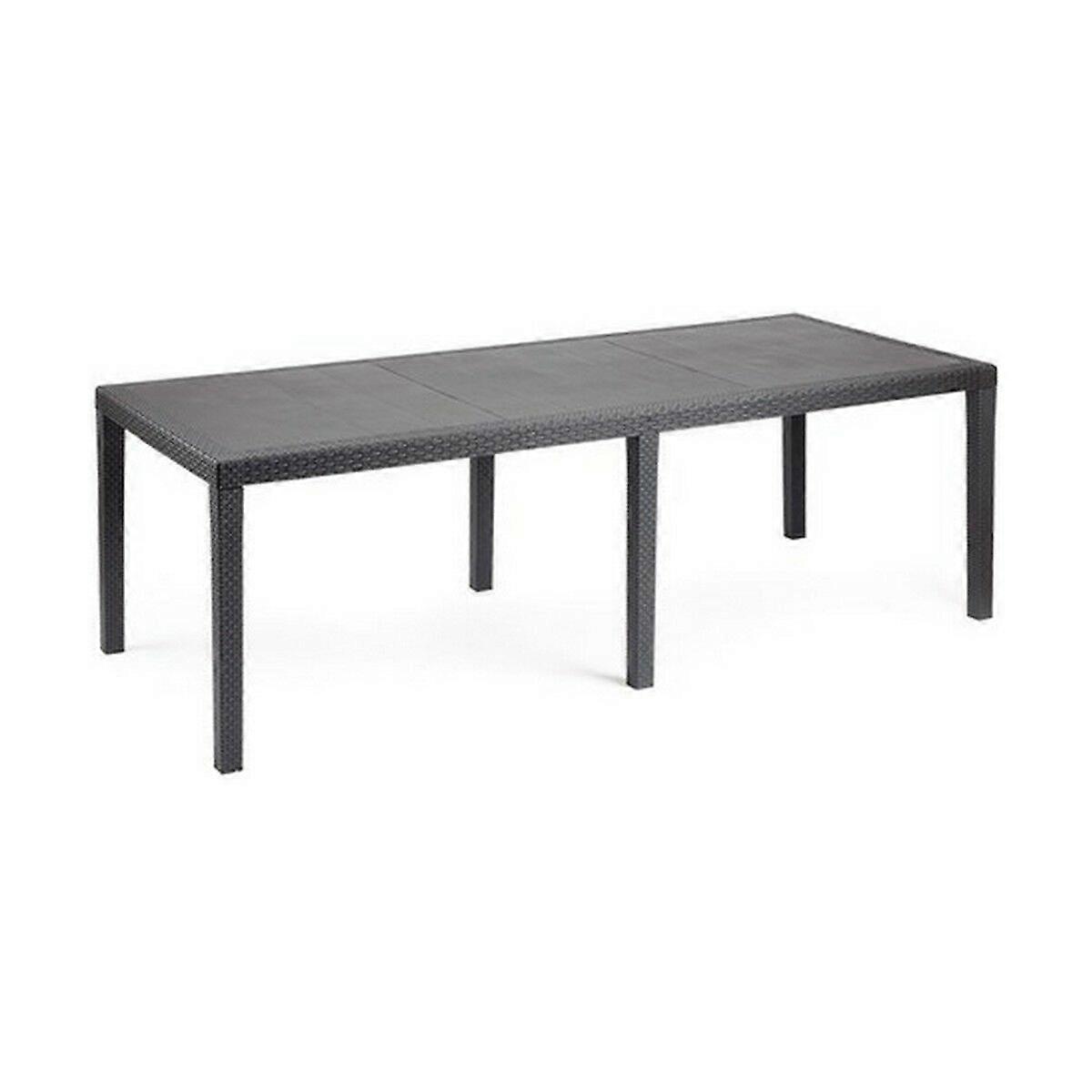 Table Grey Anthracite Resin Plastic
