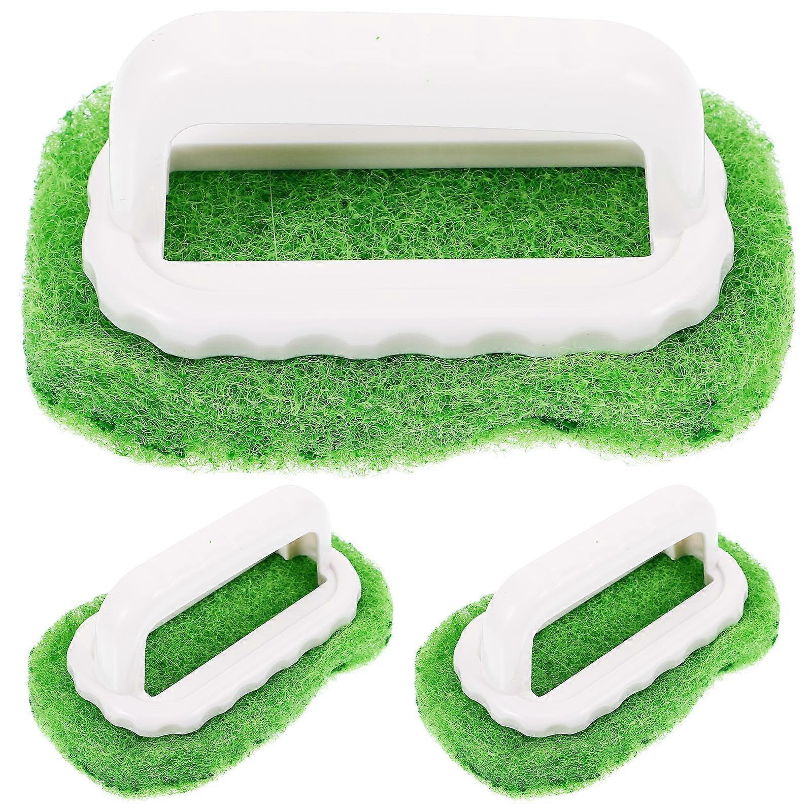 Clear Ink Remover Screen Printing Scrub Pad Brush for Cleaning 3Pcs