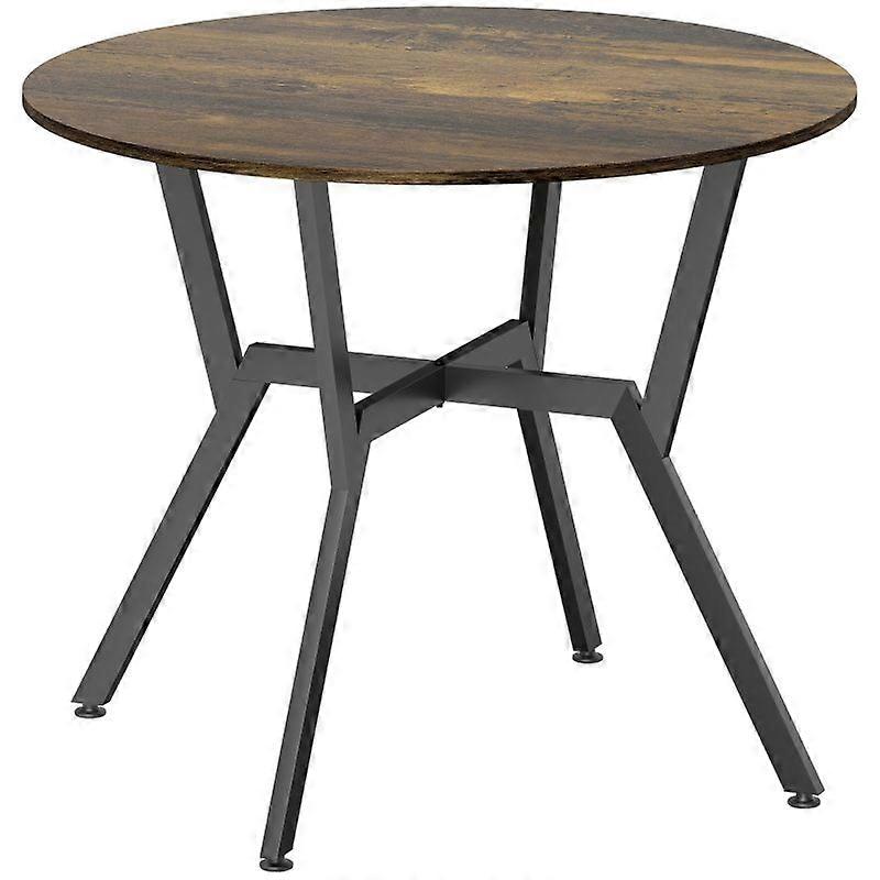 Round Dining Table with Strong Legs for Home Rooms