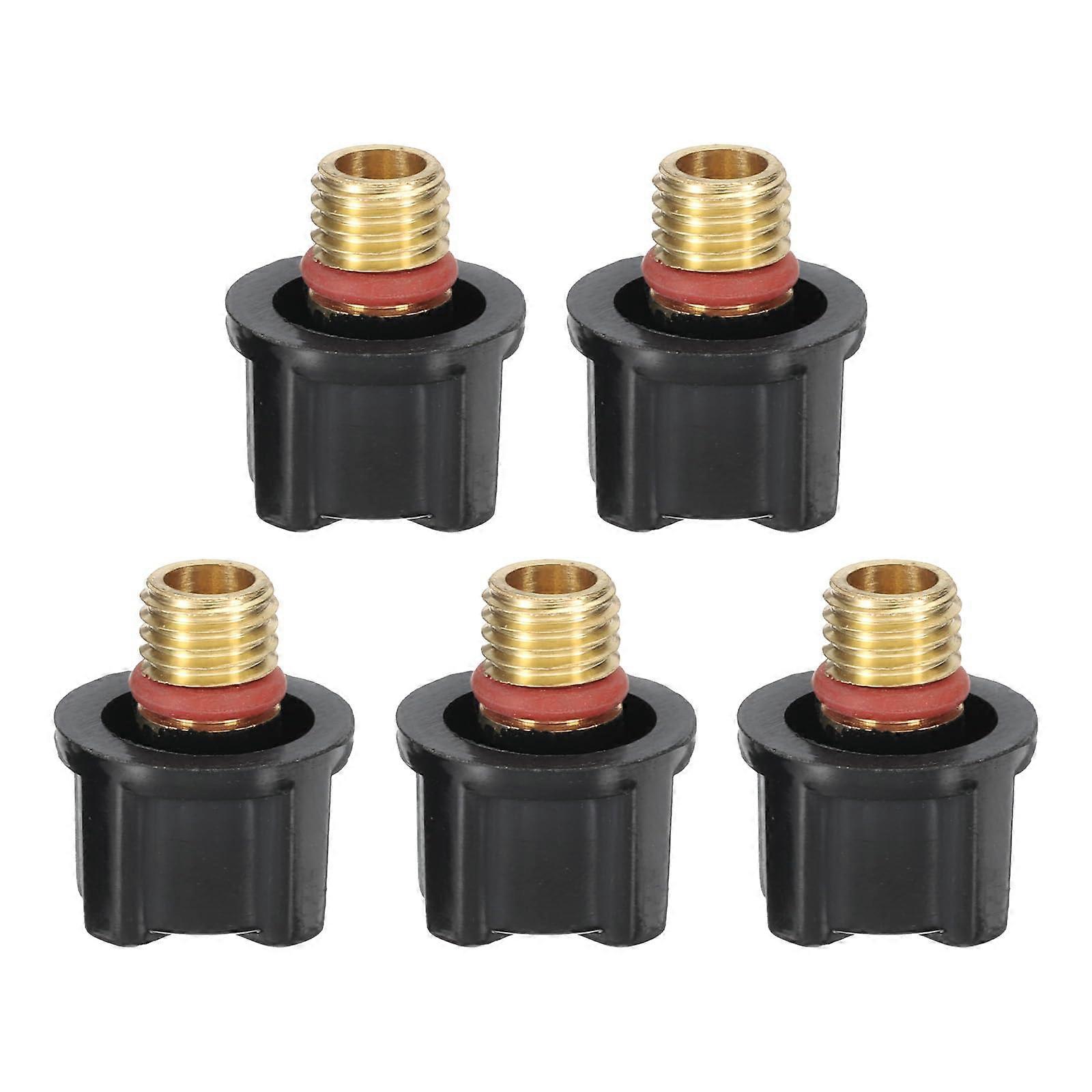 5pcs 41V33 Long TIG Welding Torch Back Cap for WP9 WP20 WP25 Precision Fit Replacement Set
