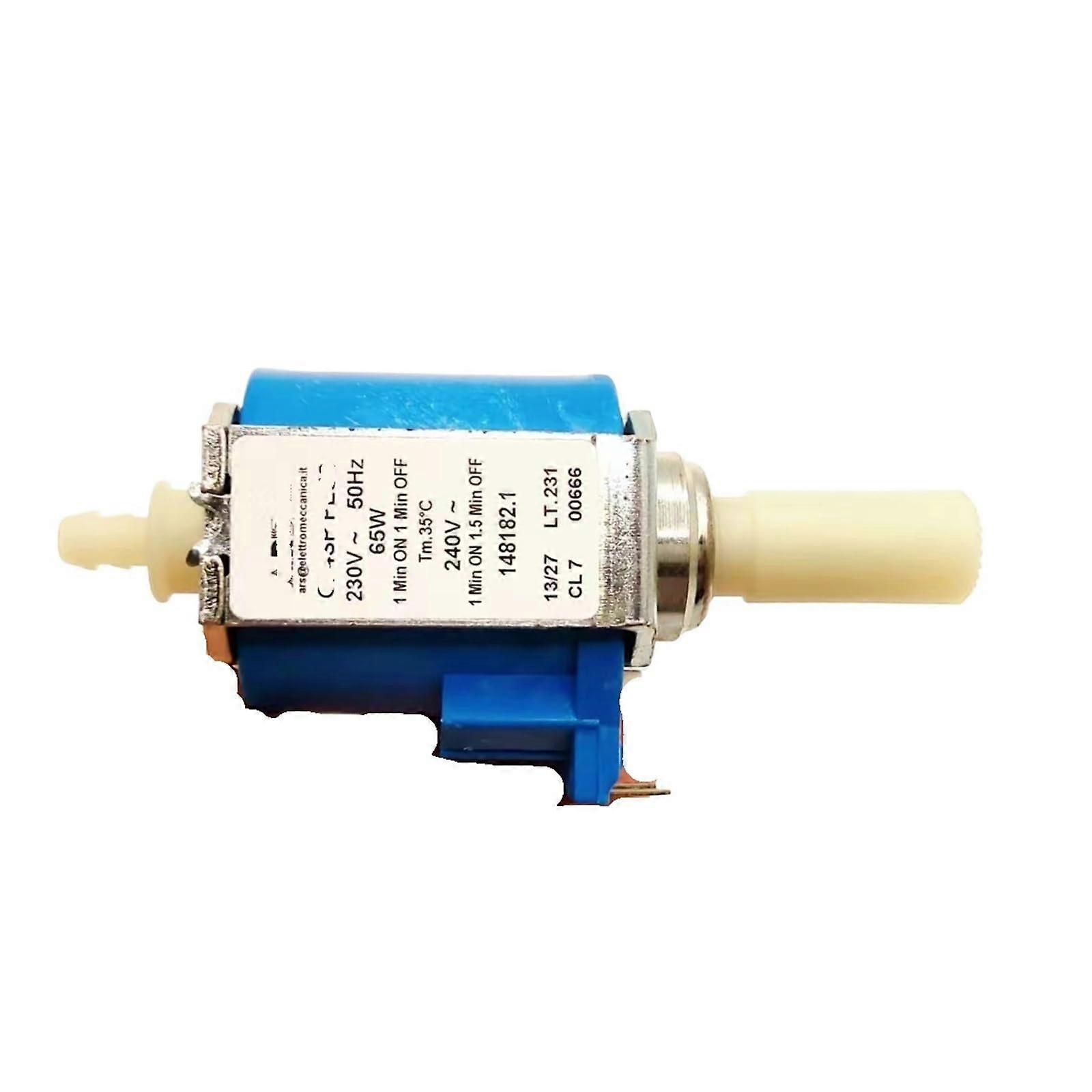 AC 230V 65W Coffee Machine Water Pump Electromagnetic Plunger Design 650cc/min  Flow