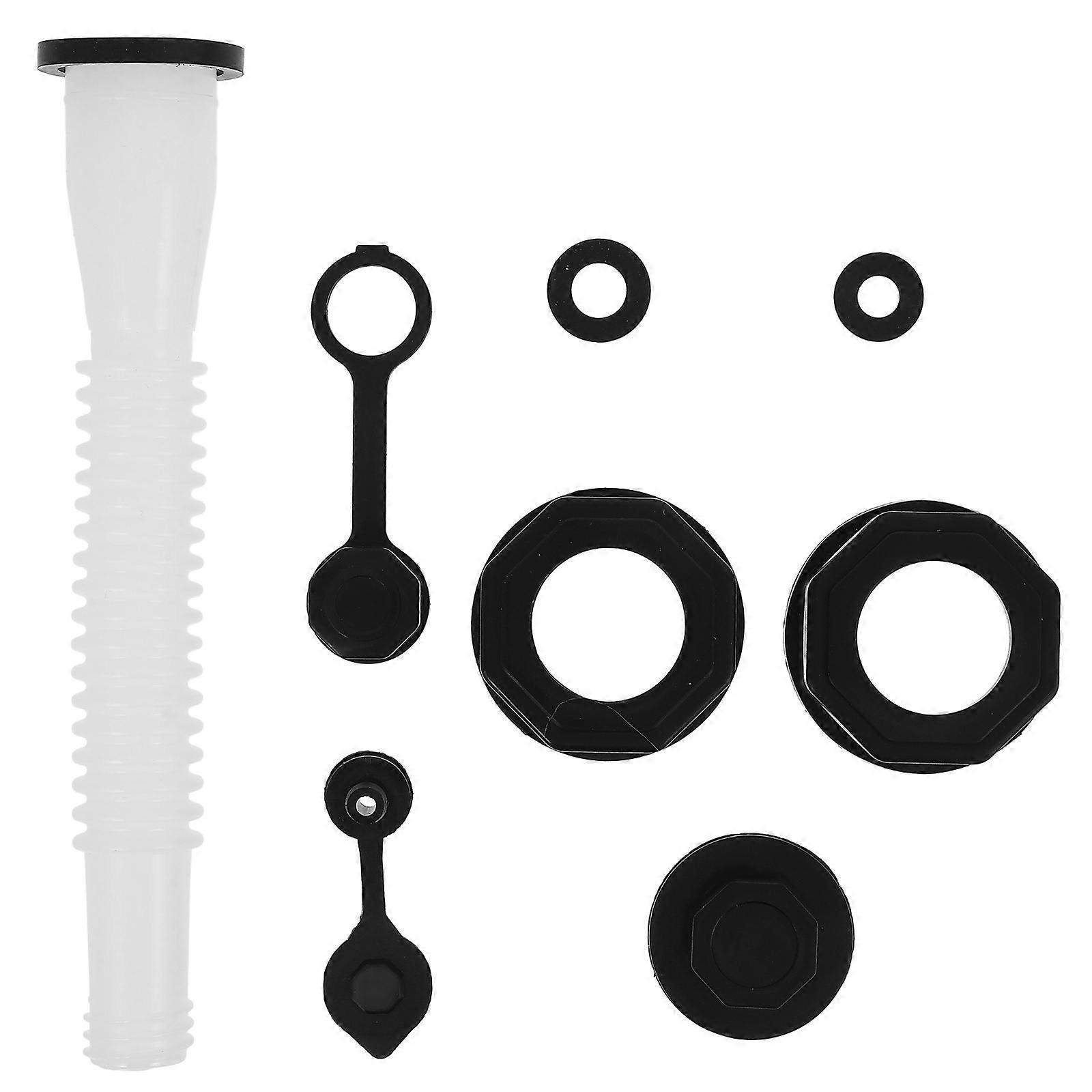 Can Spout Replacement Kit for Camping Stove Adapter 3Sets White Pe