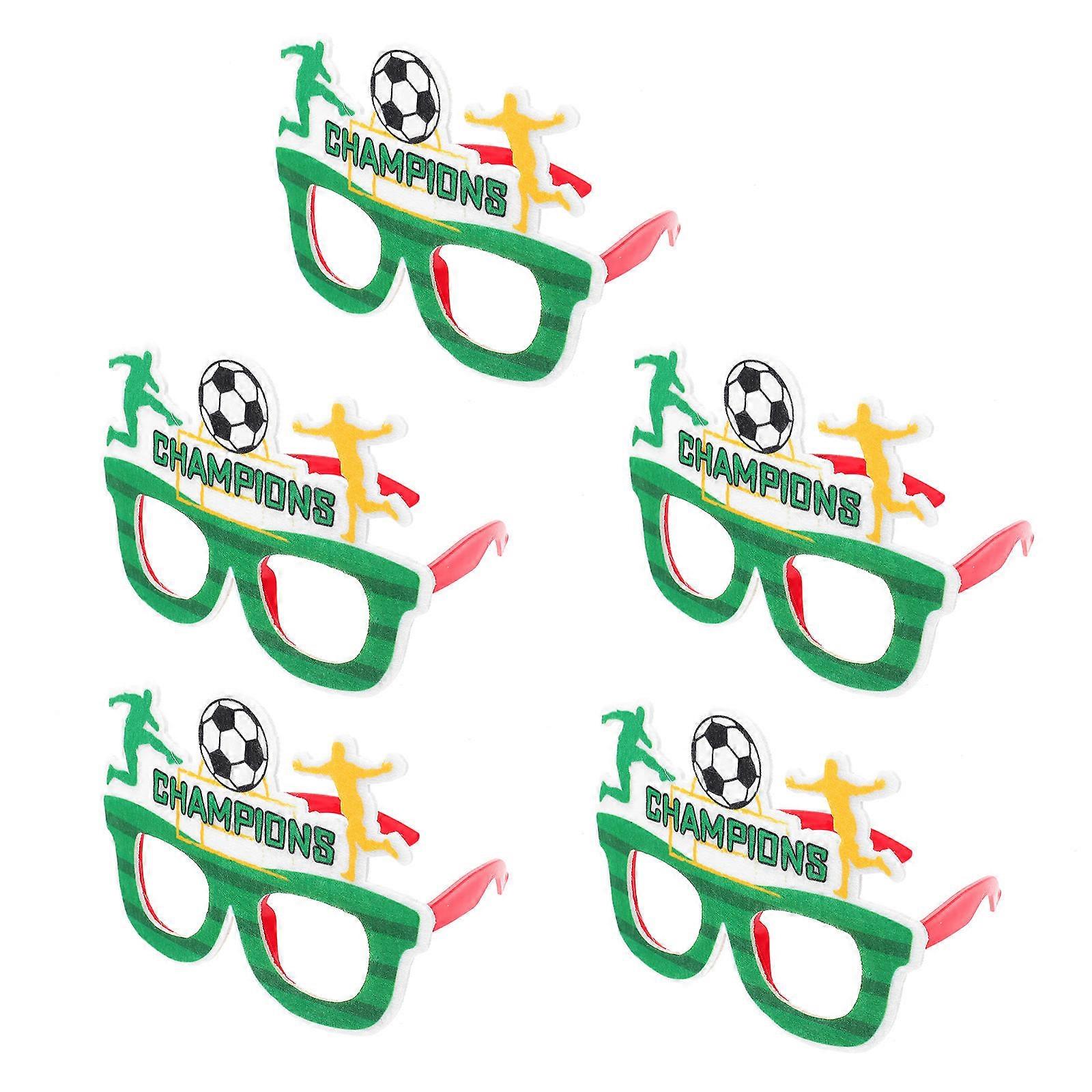 Funny Party Glasses Green Eyeglasses Frames for Wearing 10Pcs Pack