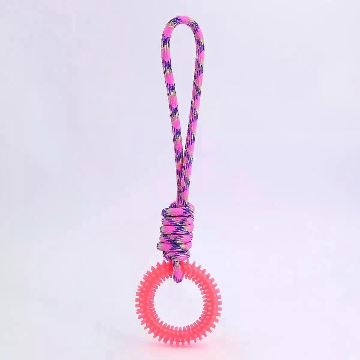 Jouets pour chiens, corde en Nylon r��sistante �� la mastication, jouets en caoutchouc avec n?ud tiss�� color��, jouets de natation en plein air