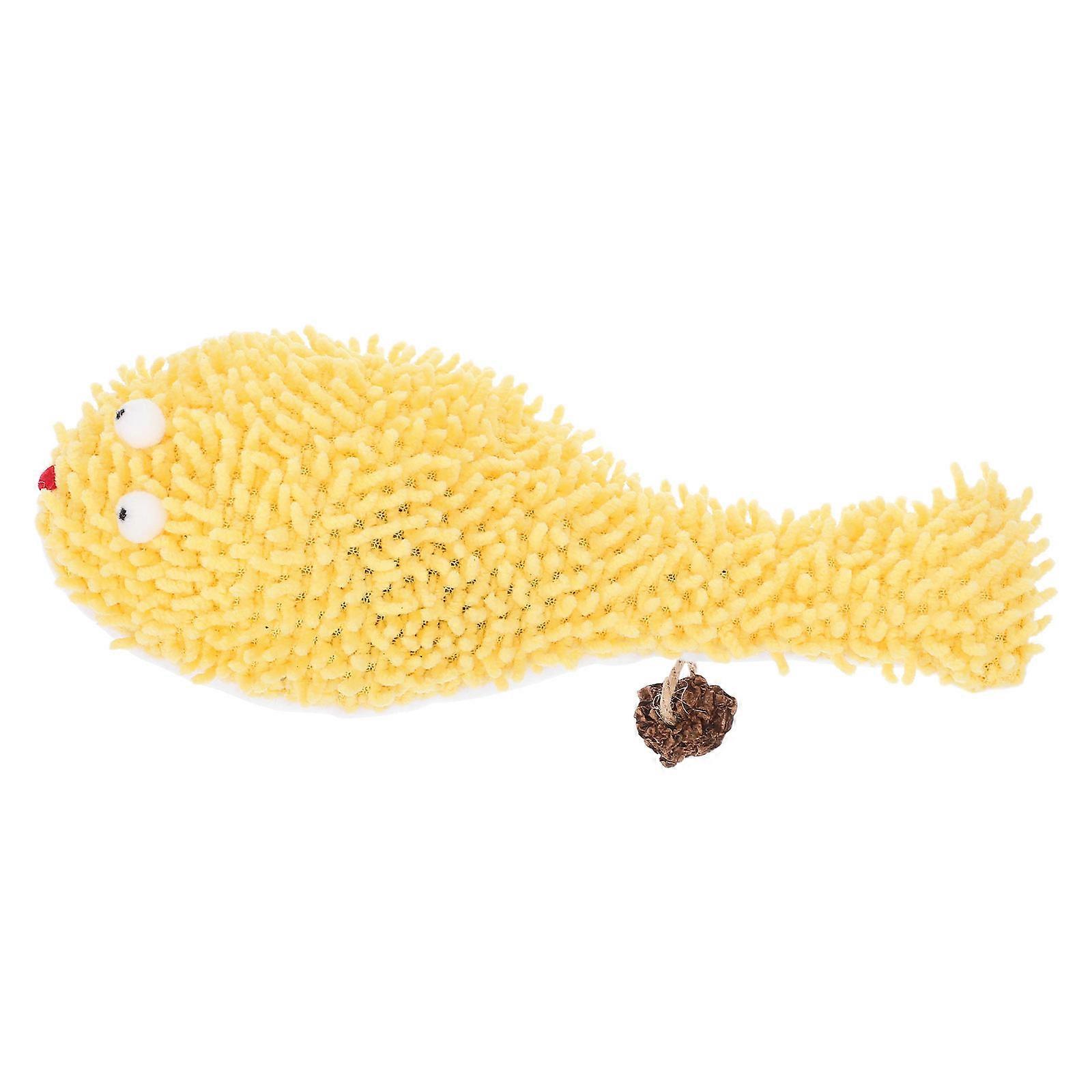 Interactive Pufferfish Plush Cat Toy for Indoor Cats Chewing and Playing Kit