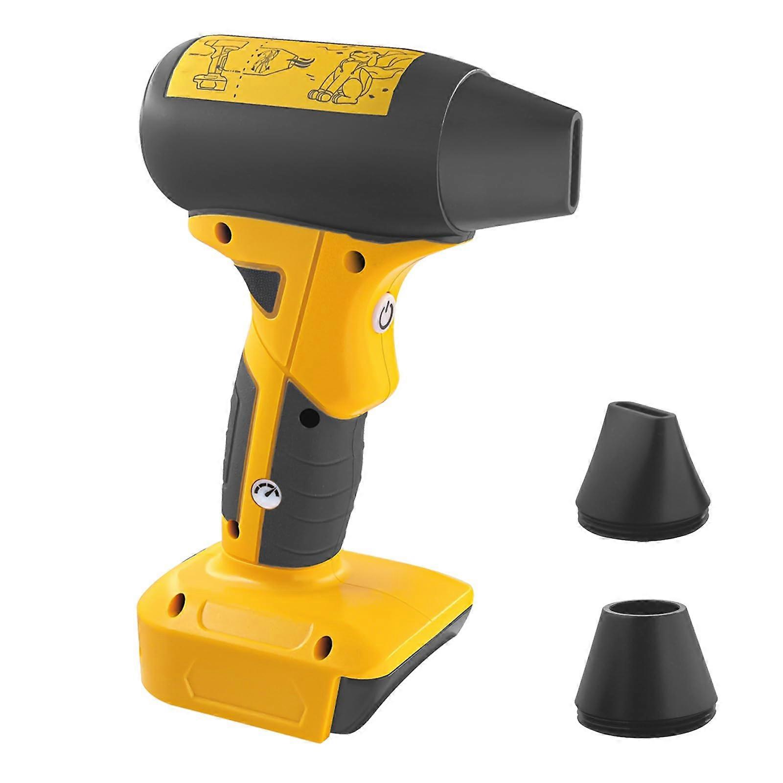 Cordless Leaf Blower for 1820V Battery with 4 Speed Settings, Compact Handheld for Drying and Dusting