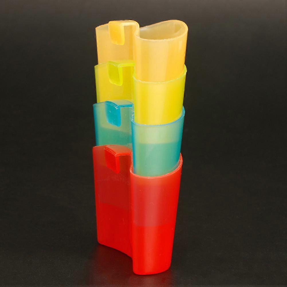 Tea Bag Holder Biscuit Rack for Storage 8Pcs Portable Assorted Color