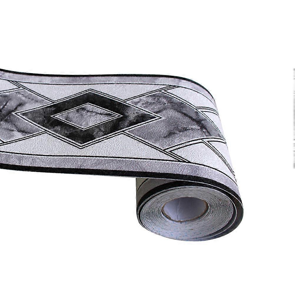 Self Adhesive Wallpaper Border Sticker 10Cm Width Multi Color For Kitchen And Bathroom Decor 1Set