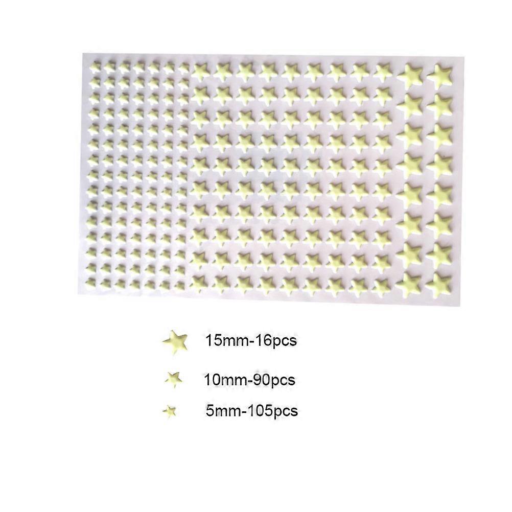 Self Adhesive Ceiling Decals Stereoscopic Wall Sticker Theme Party Decor Light Green 2Pcs