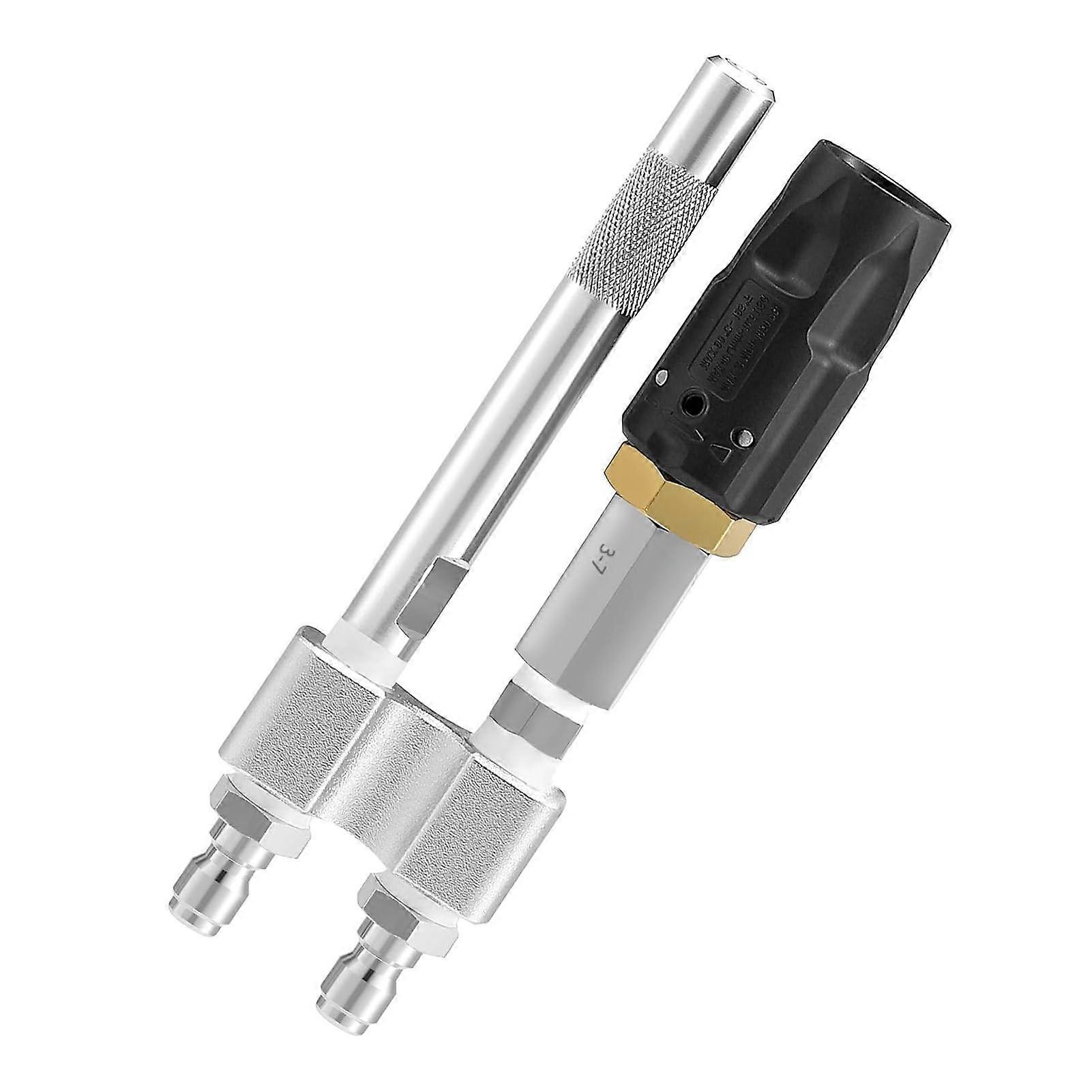 Adjustable Long Range Pressure Washer Nozzle 10004050PSI Quick Connect Spray Tip 060°