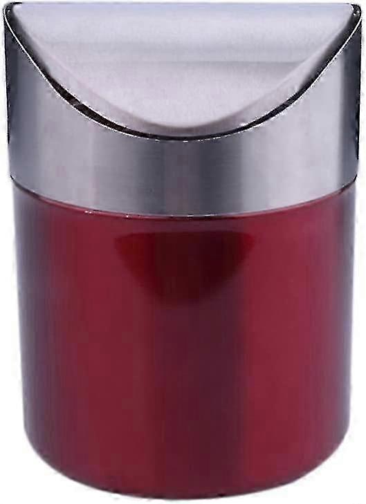 2025 Stainless Steel Mini Table Bin With Lid