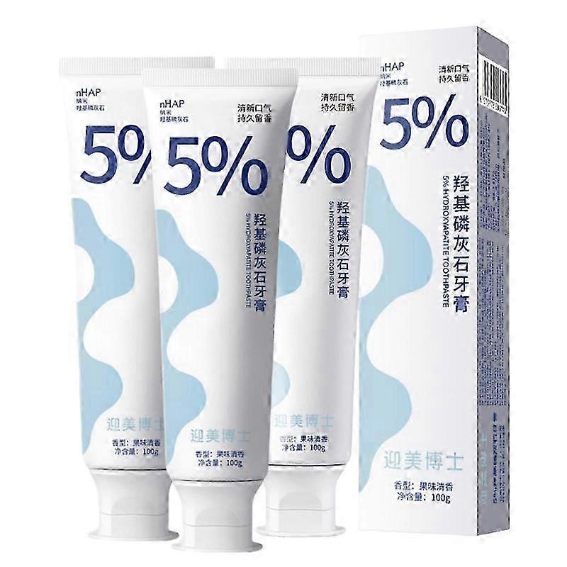 26-27 1-3Pcs Hydroxyapatite Toothpaste Probiotic Whitening Toothpaste 100g